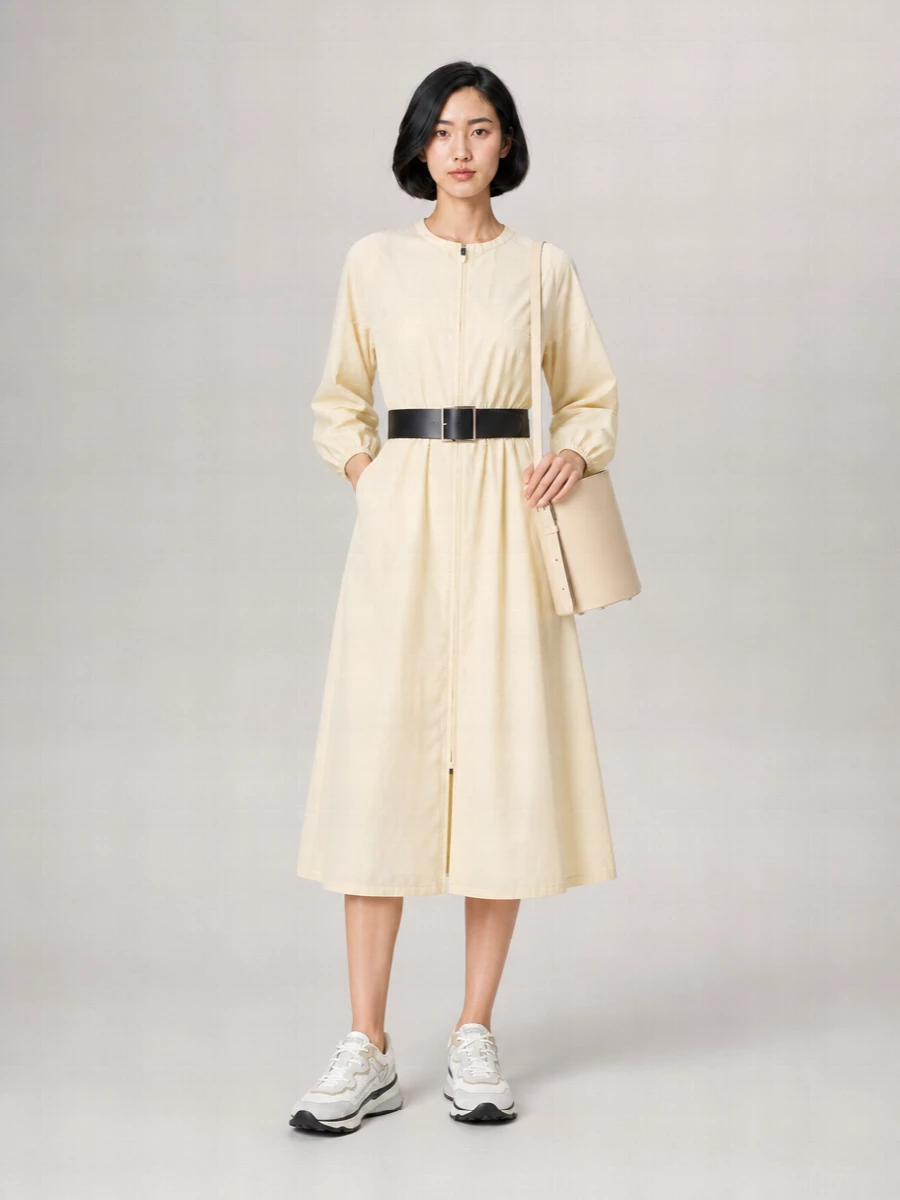 Herno Nylon Midi Dress