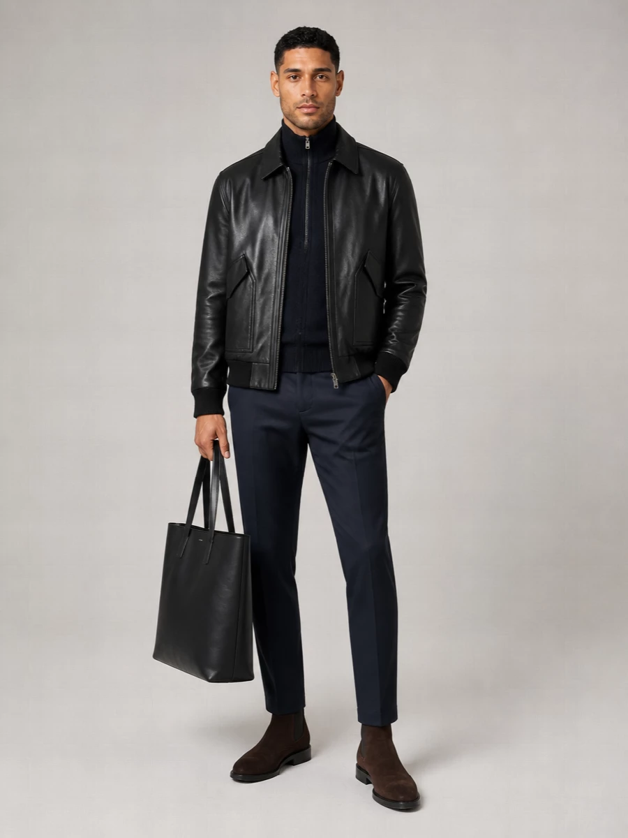 Boss Leather Jacket