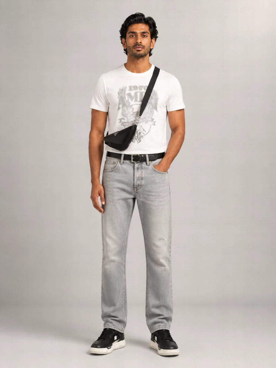 Amiri Cotton Graphic Print Short-Sleeve T-Shirt