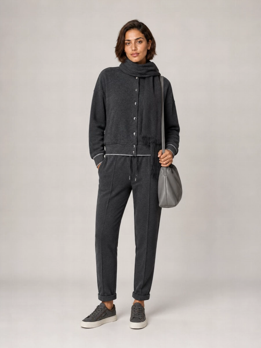 Brunello Cucinelli cashmere bomber jacket
