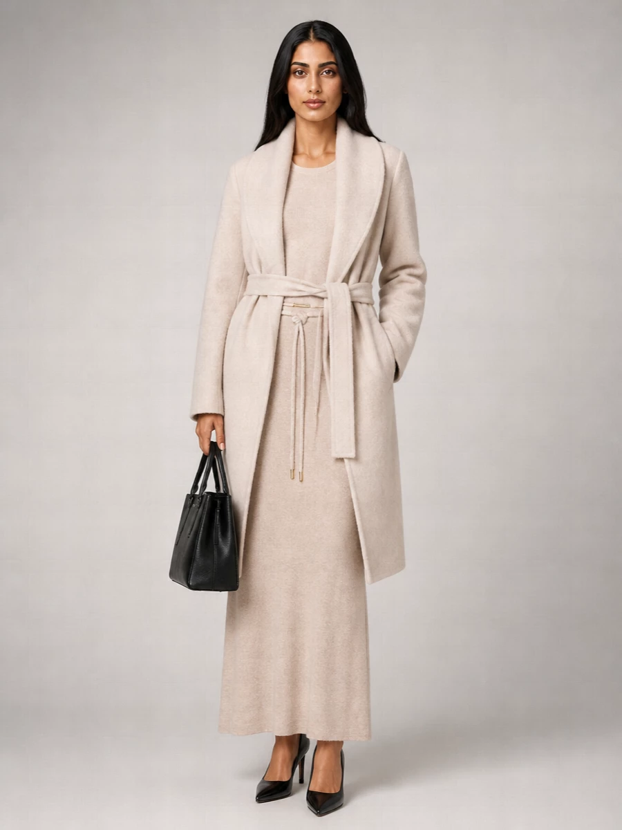 Calvin Klein Single Breasted Coat