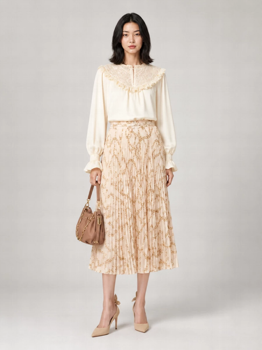 Zimmermann Pleated Skirt