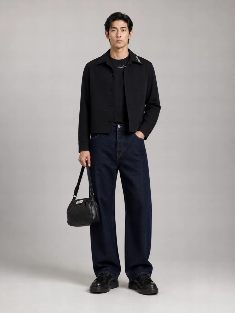 Amiri Cotton Relaxed-Fit Single-Breasted Jacket