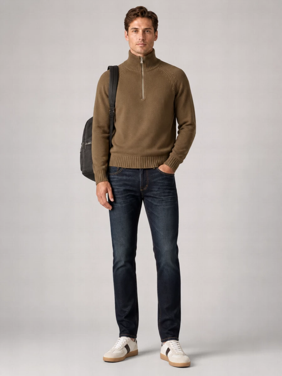 Tom Ford Suede Leather Backpack