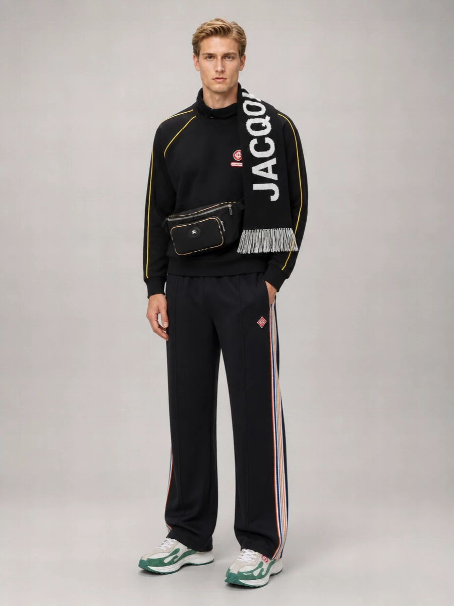 Jacquemus Wool Logo Scarf