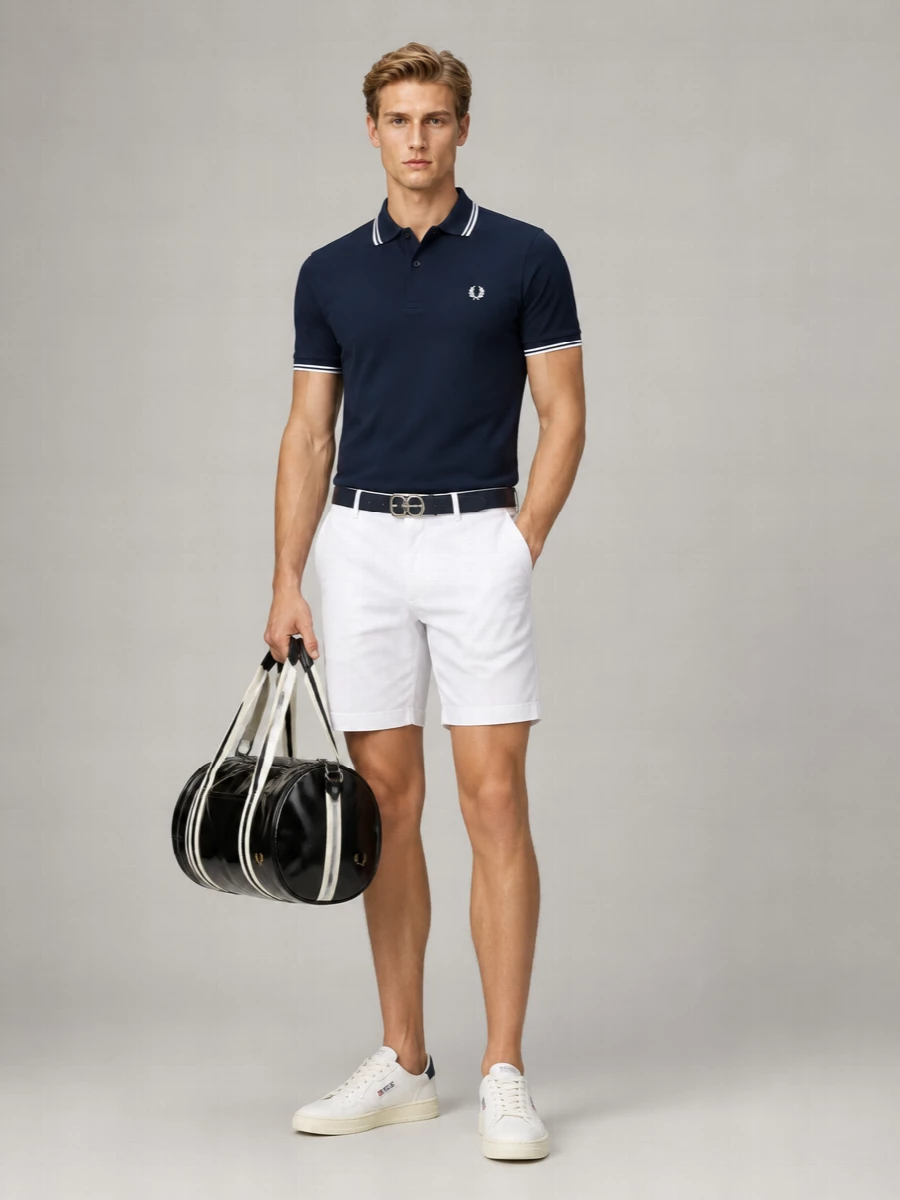 Fred Perry Twin Tipped Polo Shirt