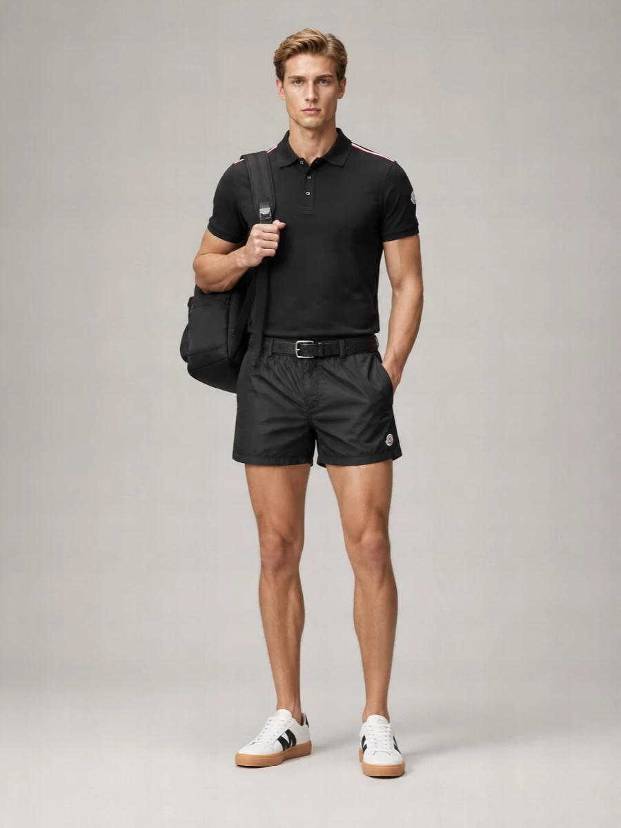 Moncler Cotton Polo Shirt