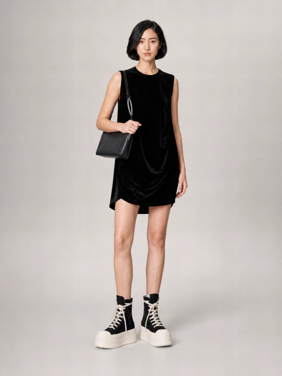 Dondup Calf Leather Clutch Bag
