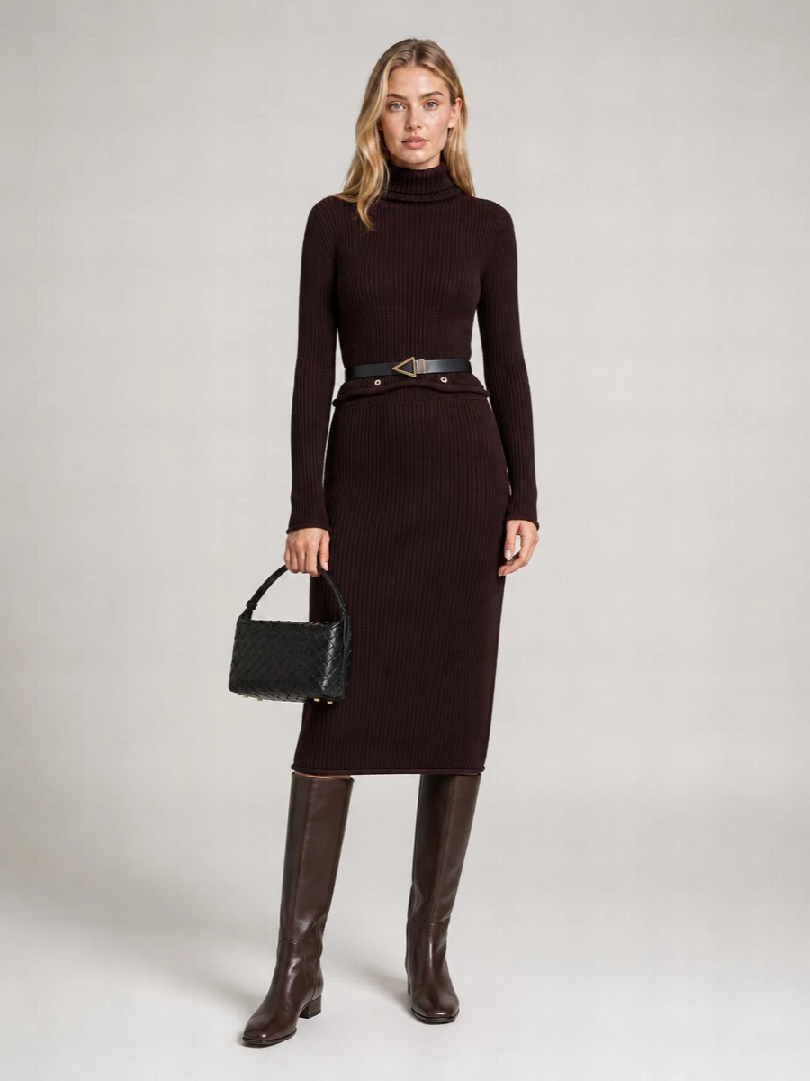 Bottega Veneta Viscose Midi Dress