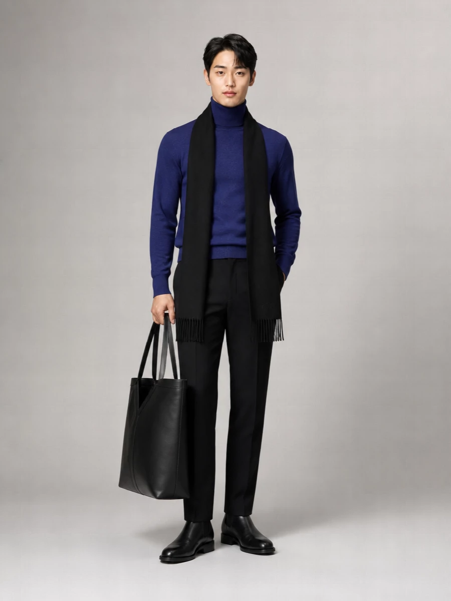 Saint Laurent Cashmere Turtleneck Sweater