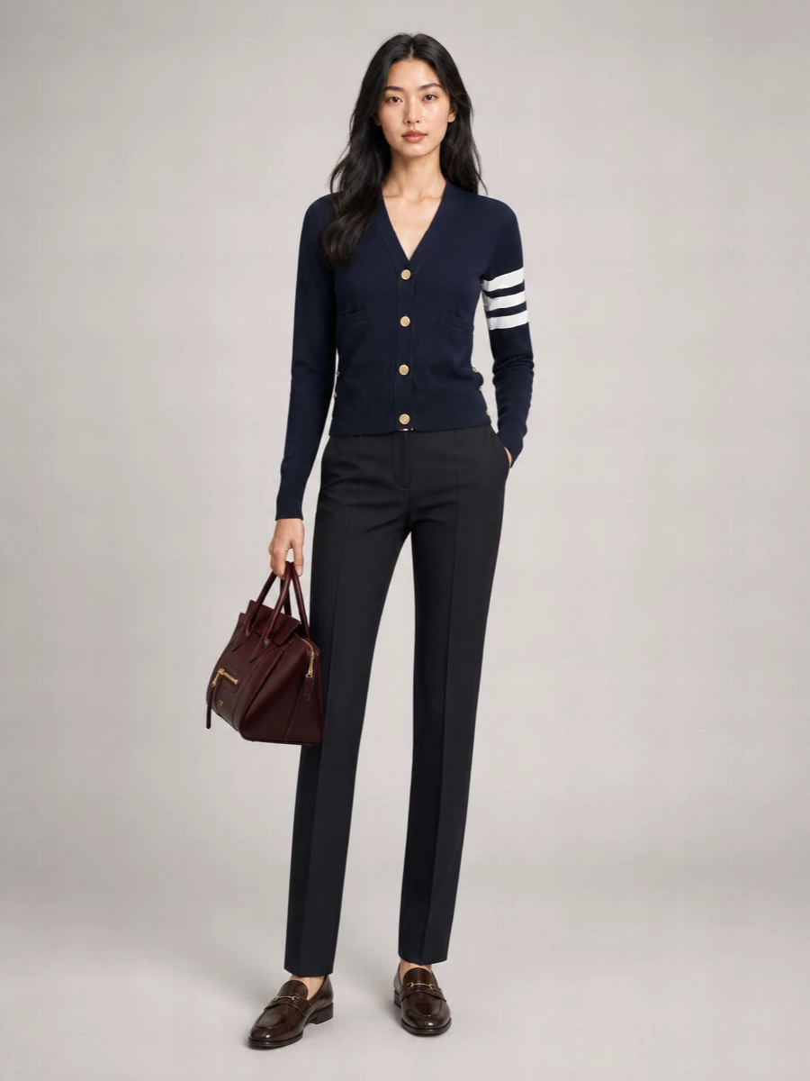 Miu Miu Leather Penny Loafers