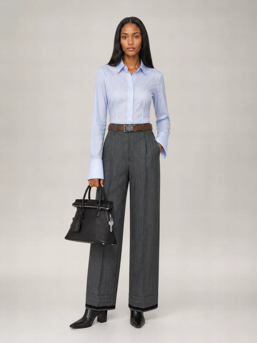 Maison Margiela 5Ac Mini Leather Tote Bag