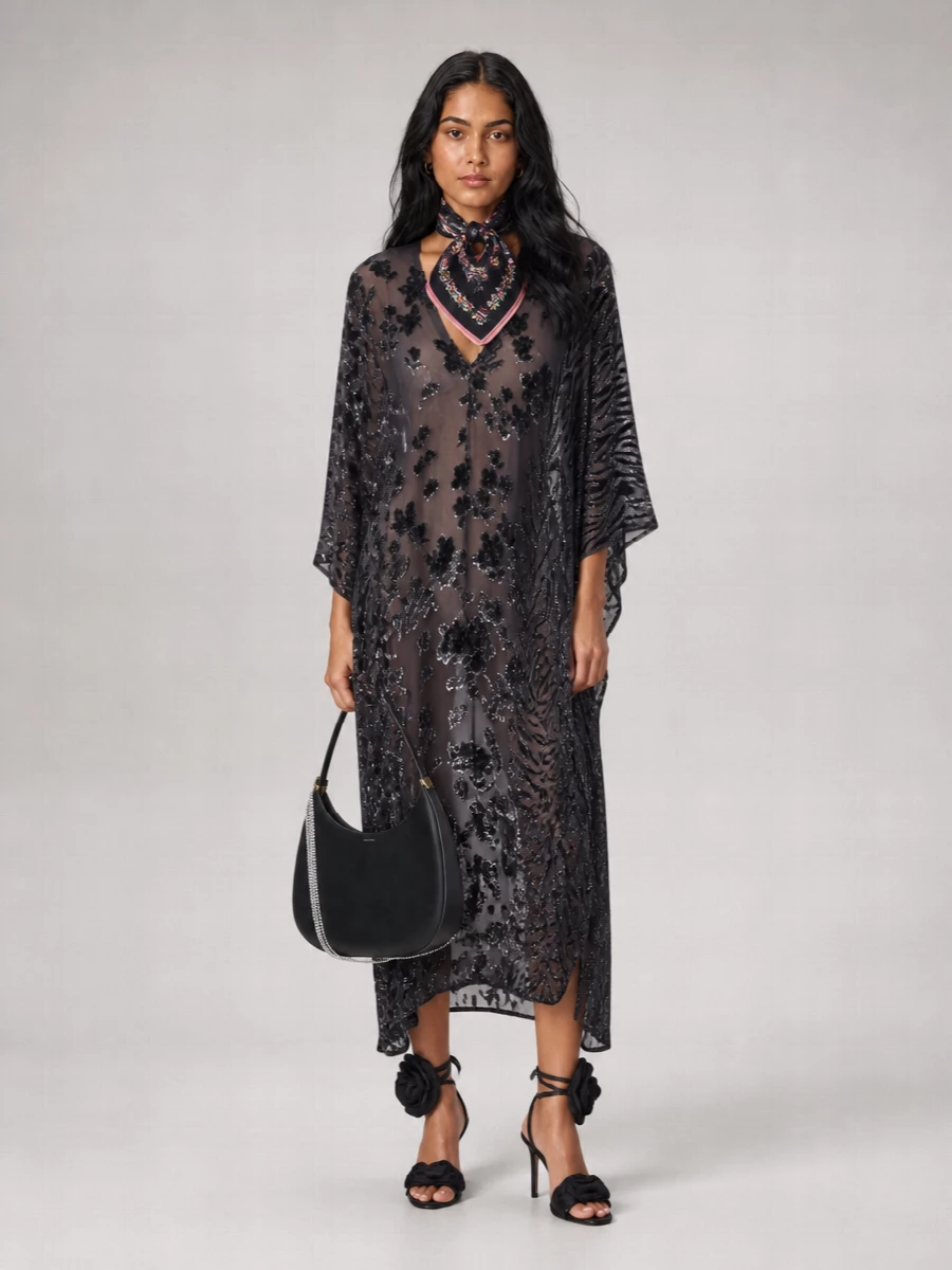 Pierre Louise Mascia Silk Beach Dress