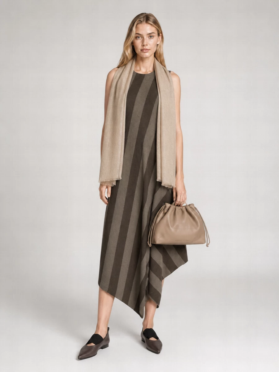Brunello Cucinelli Monili Leather Clutch Bag
