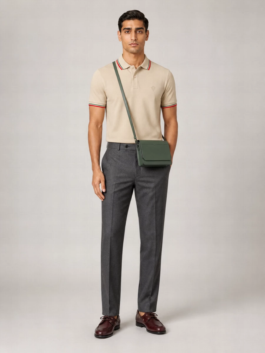 Bally Leather Lace-Up Loafers
