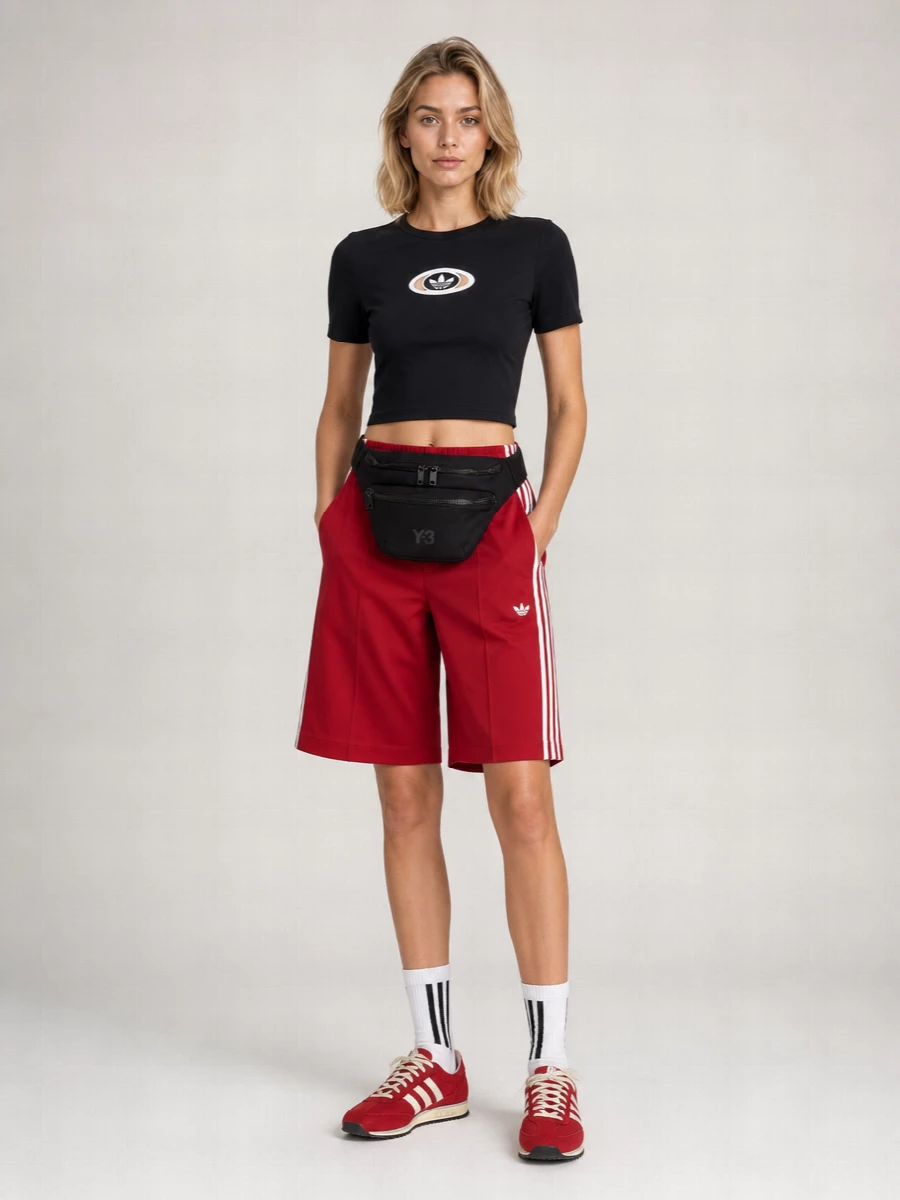 Adidas Straight Knee-Length Shorts