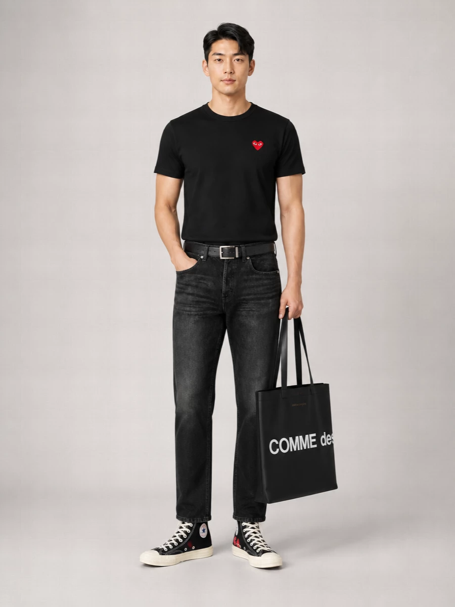 Comme Des Garçons Play Cotton T-Shirt