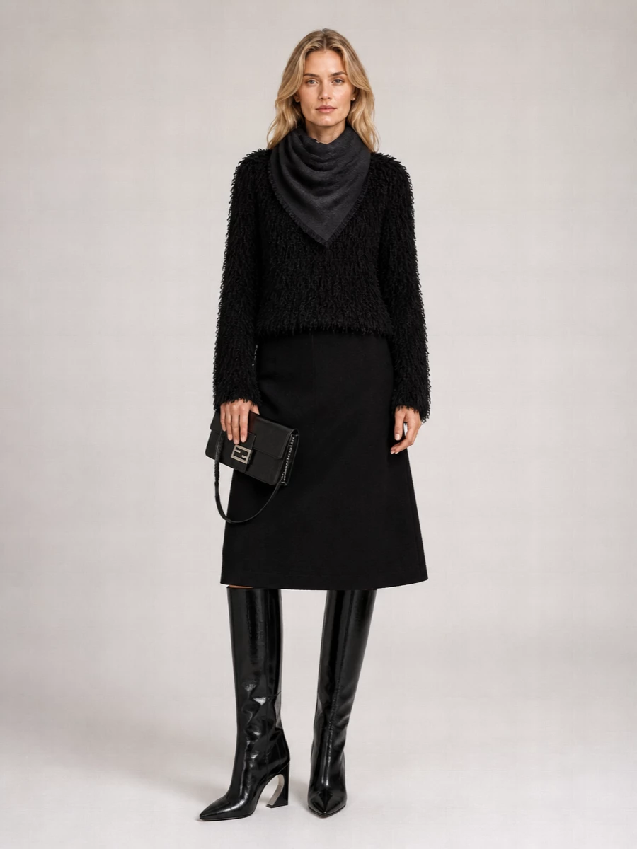 Fendi Bouclé Jacket