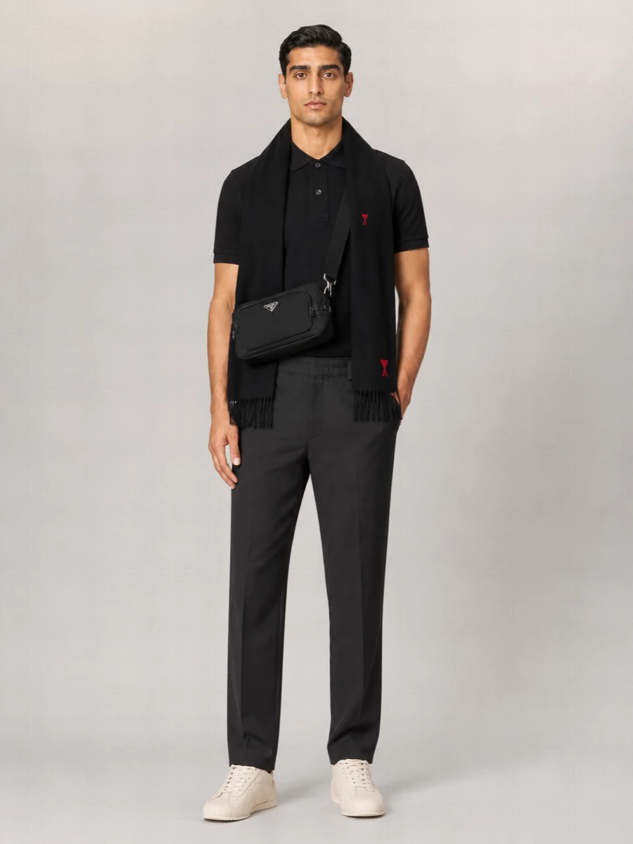 Ami Paris Cotton Polo Shirt
