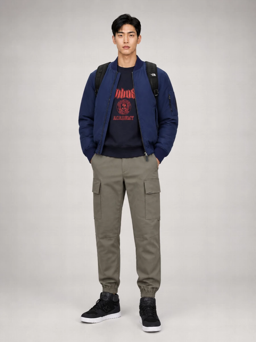 Junya Watanabe Calf Suede Hi-Top Sneakers