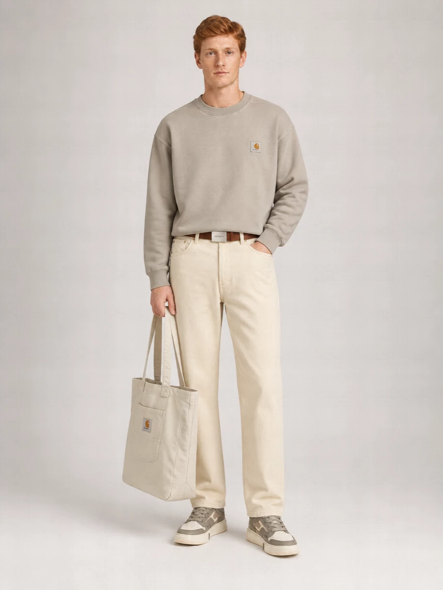 Carhartt Wip Denim Straight-Leg Trousers