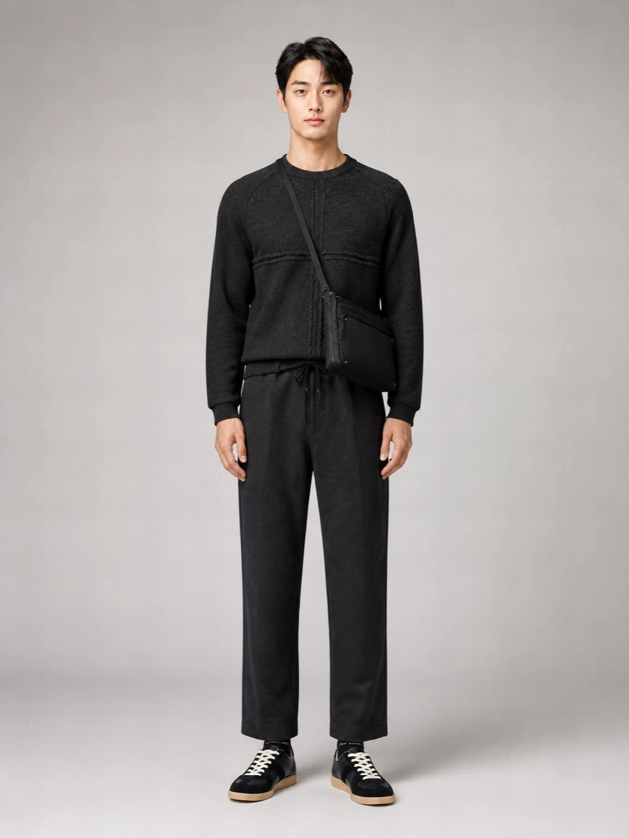 Comme Des Garçons Homme Wool Crewneck Jumper