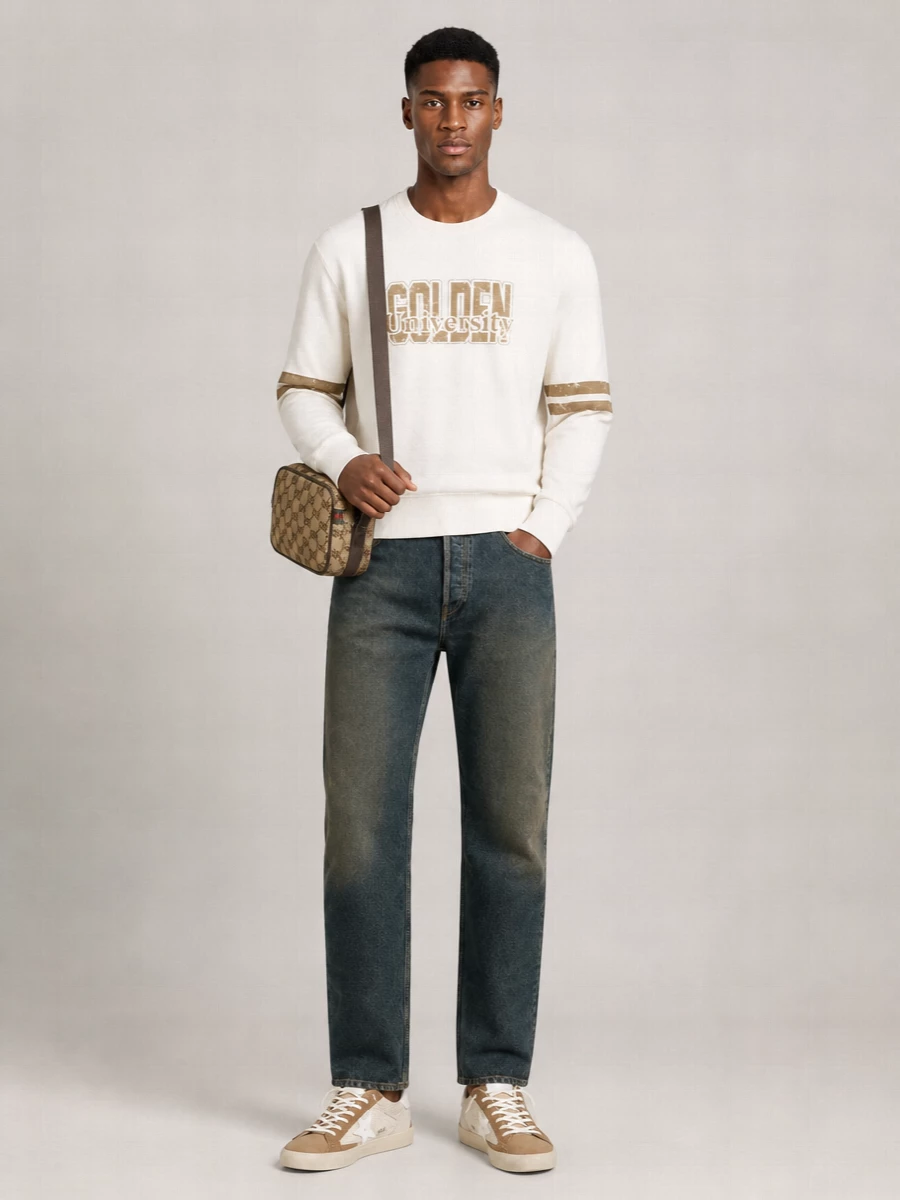Golden Goose Crochet Low-Top Sneakers
