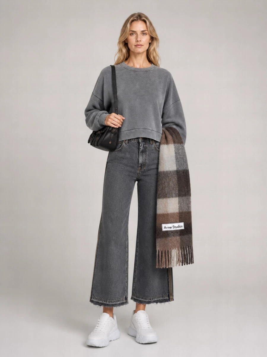 Acne Studios Cotton Crewneck Sweatshirt
