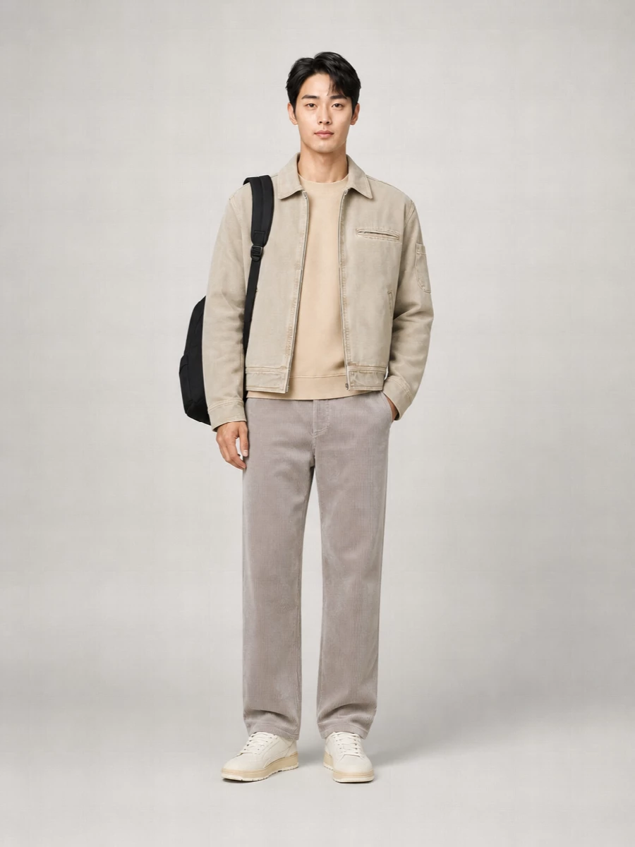 A.p.c. Denim Single-Breasted Coat