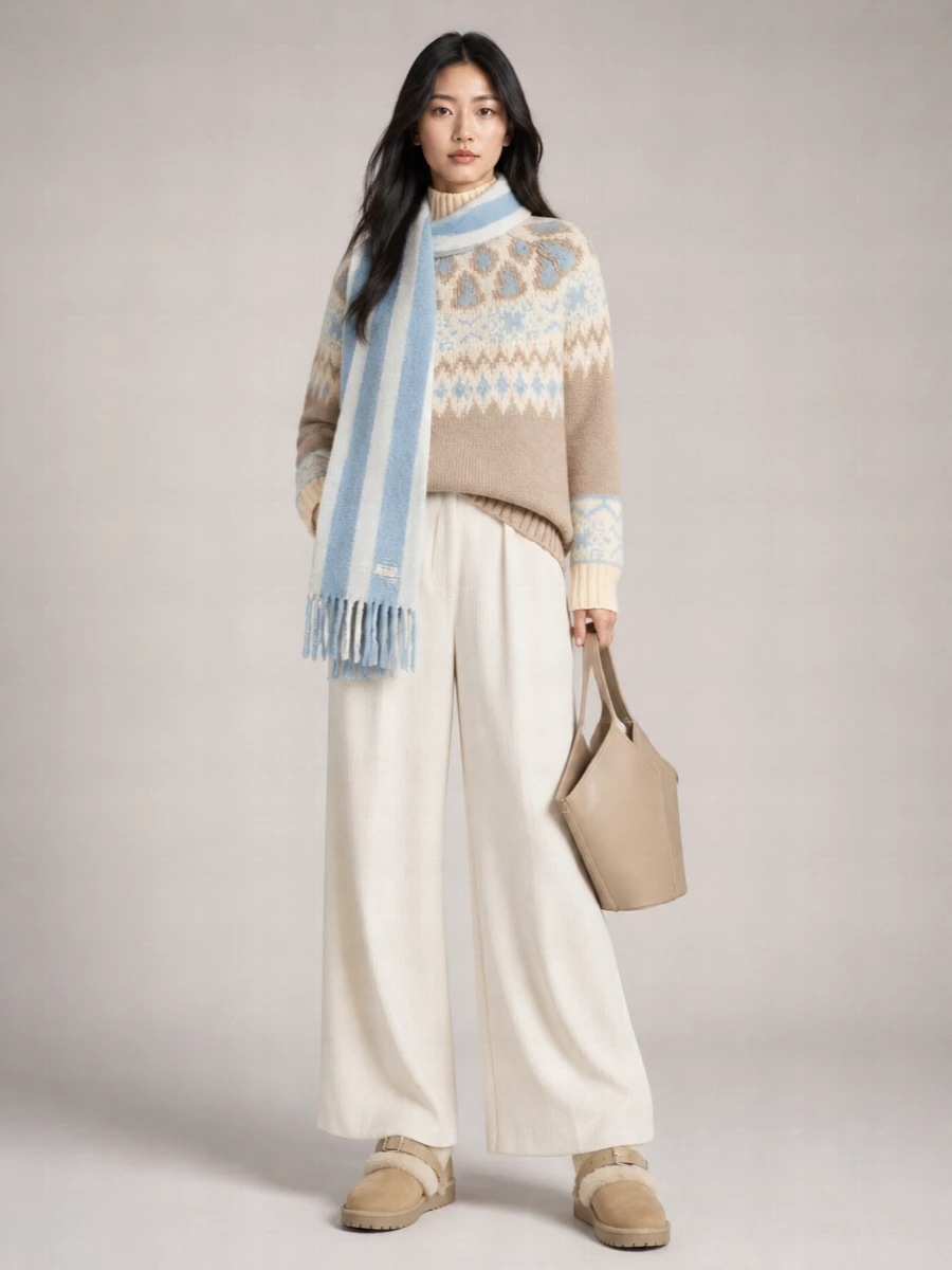 Herno cashmere wool ribbed high neck jumper