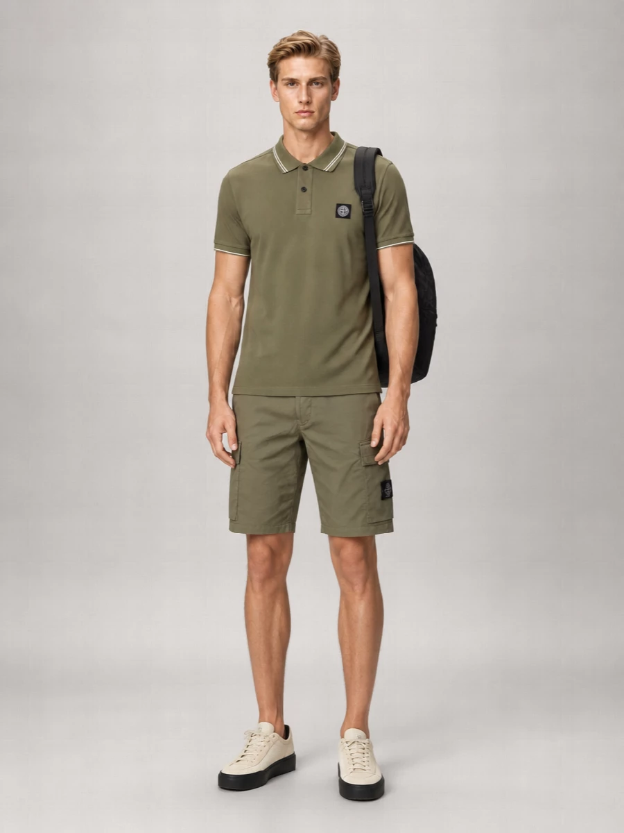 Stone Island Cotton Polo Shirt