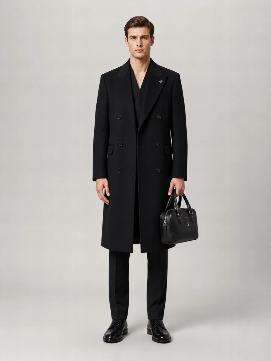 Saint Laurent Calfskin Leather Derby Shoes