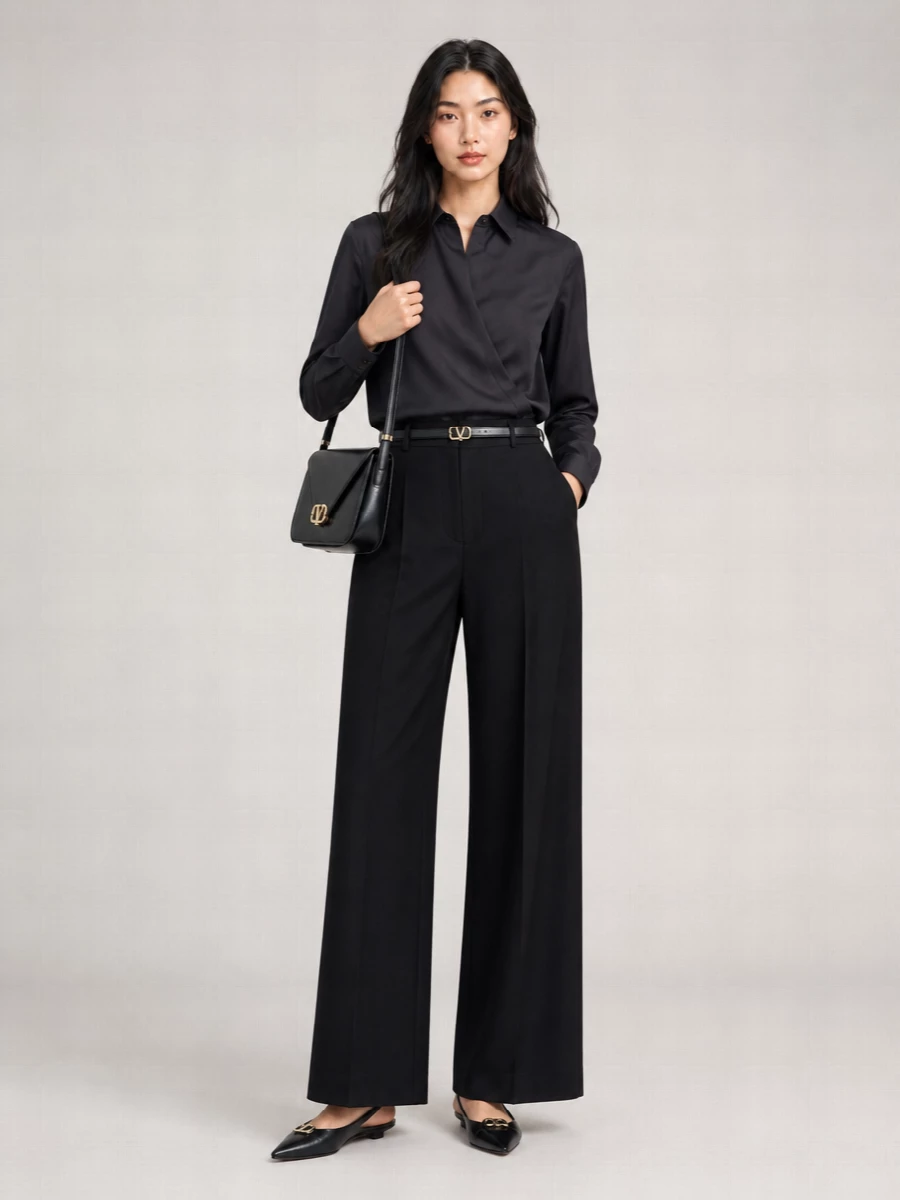 Valentino Silk Wool Mohair Shirt