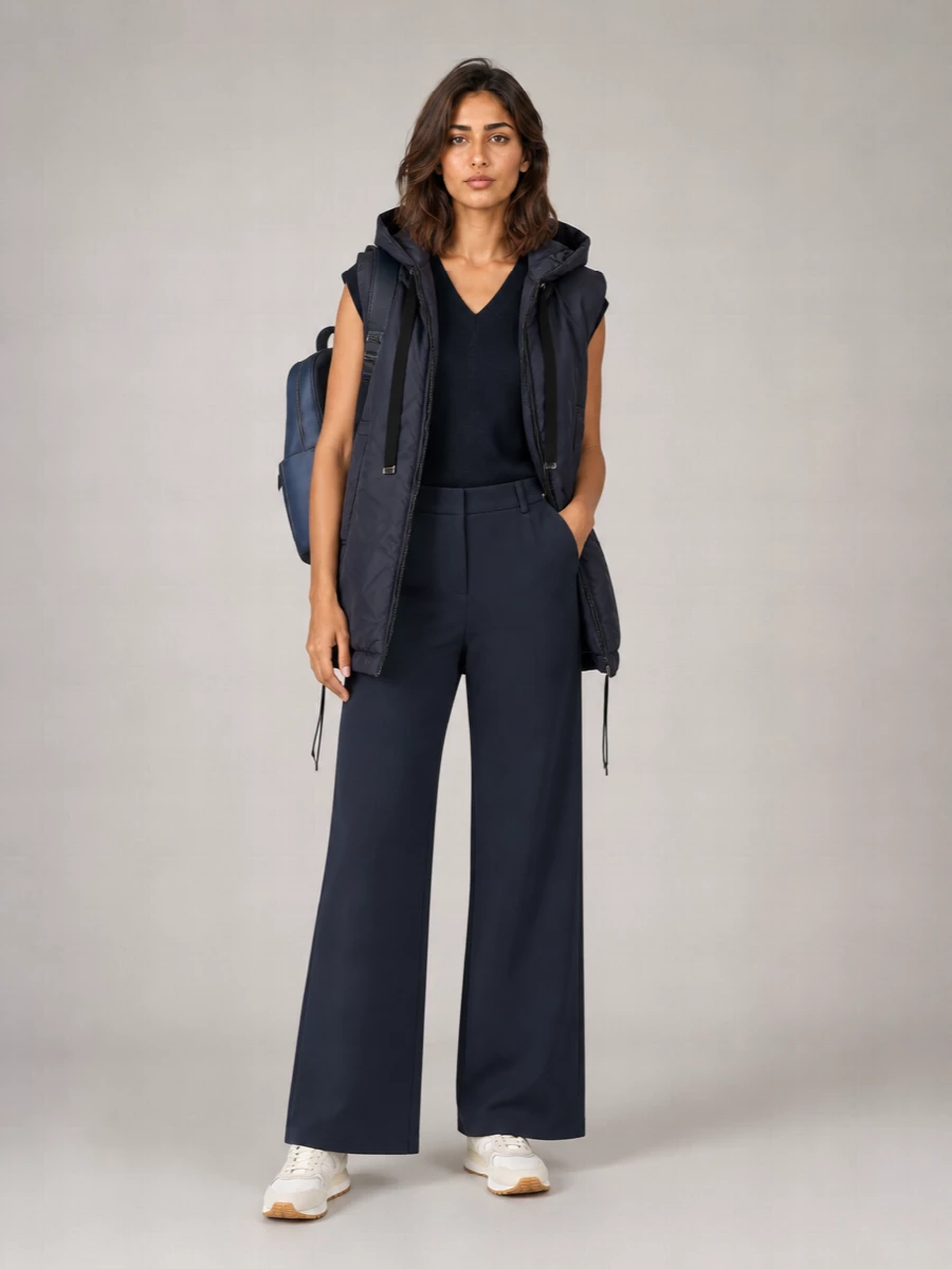 S Max Mara Quilted Puffer Vest