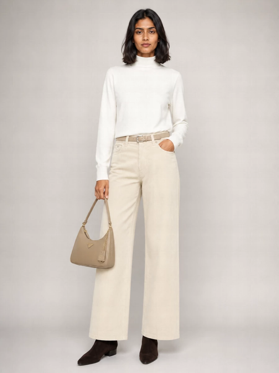 Haikure Corduroy Wide-Leg Trousers
