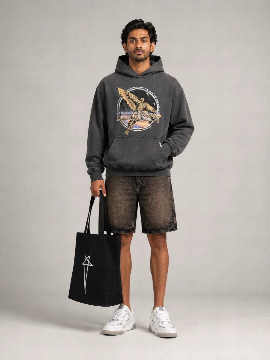 Rick Owens Cotton Canvas Mini Tote Bag