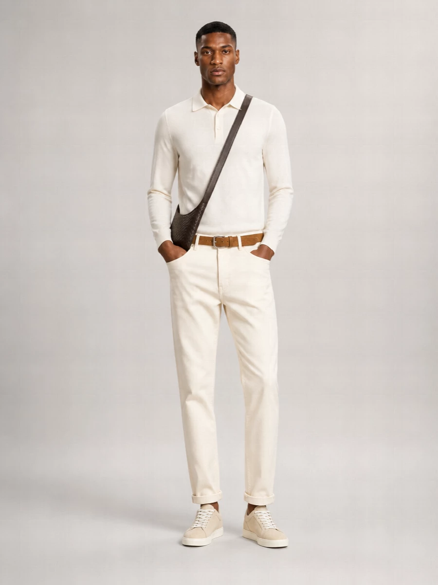 Brunello Cucinelli Leather Metal Toe Cap Belt