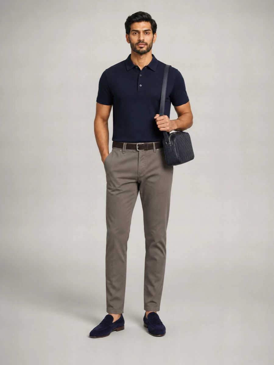 Brioni Cotton Polo Shirt