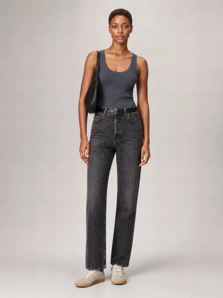Haikure Denim Straight-Leg Jeans