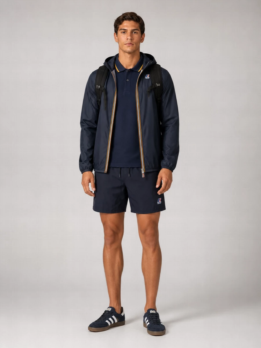 K-Way Hooded Jacket