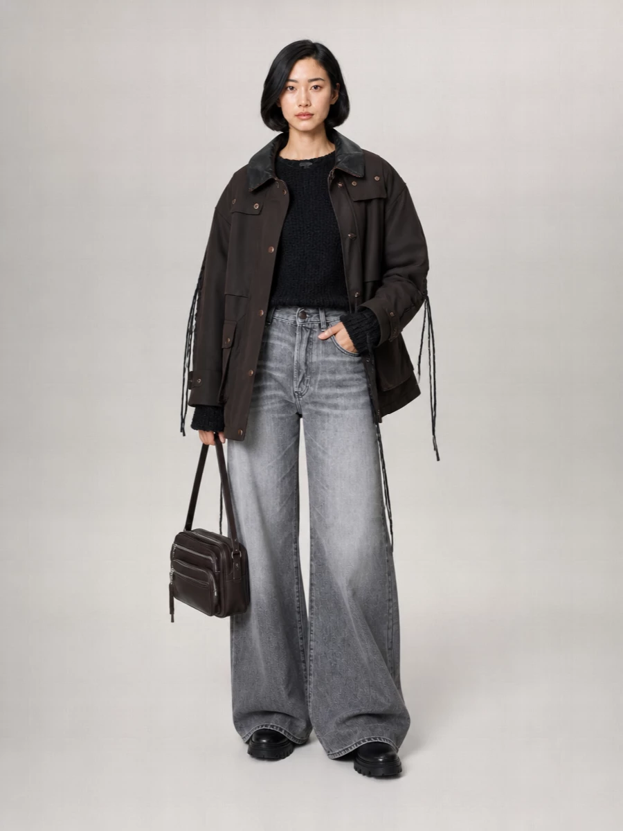 Acne Studios Cotton Single-Breasted Jacket