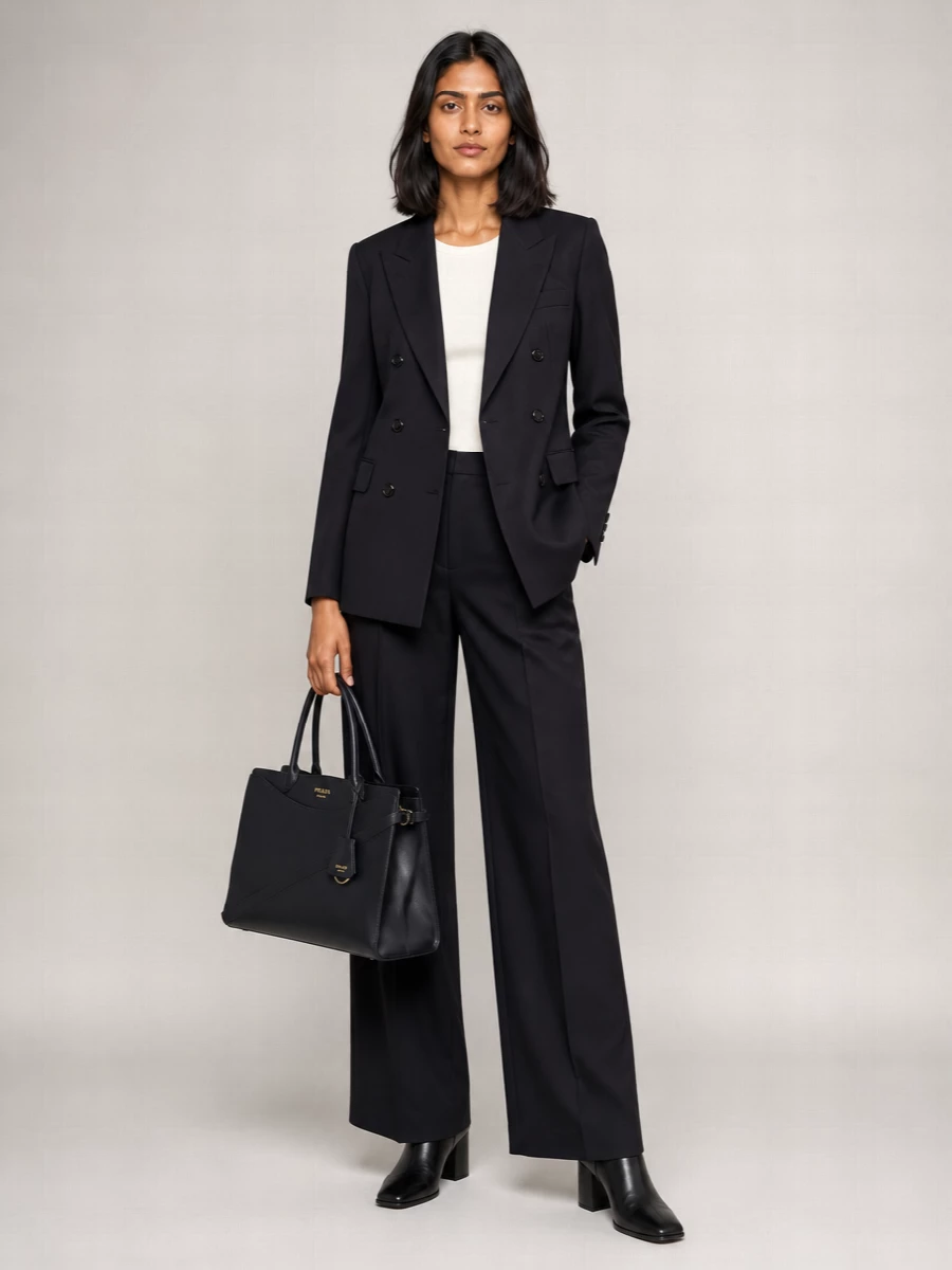 Tagliatore virgin wool tailored trousers