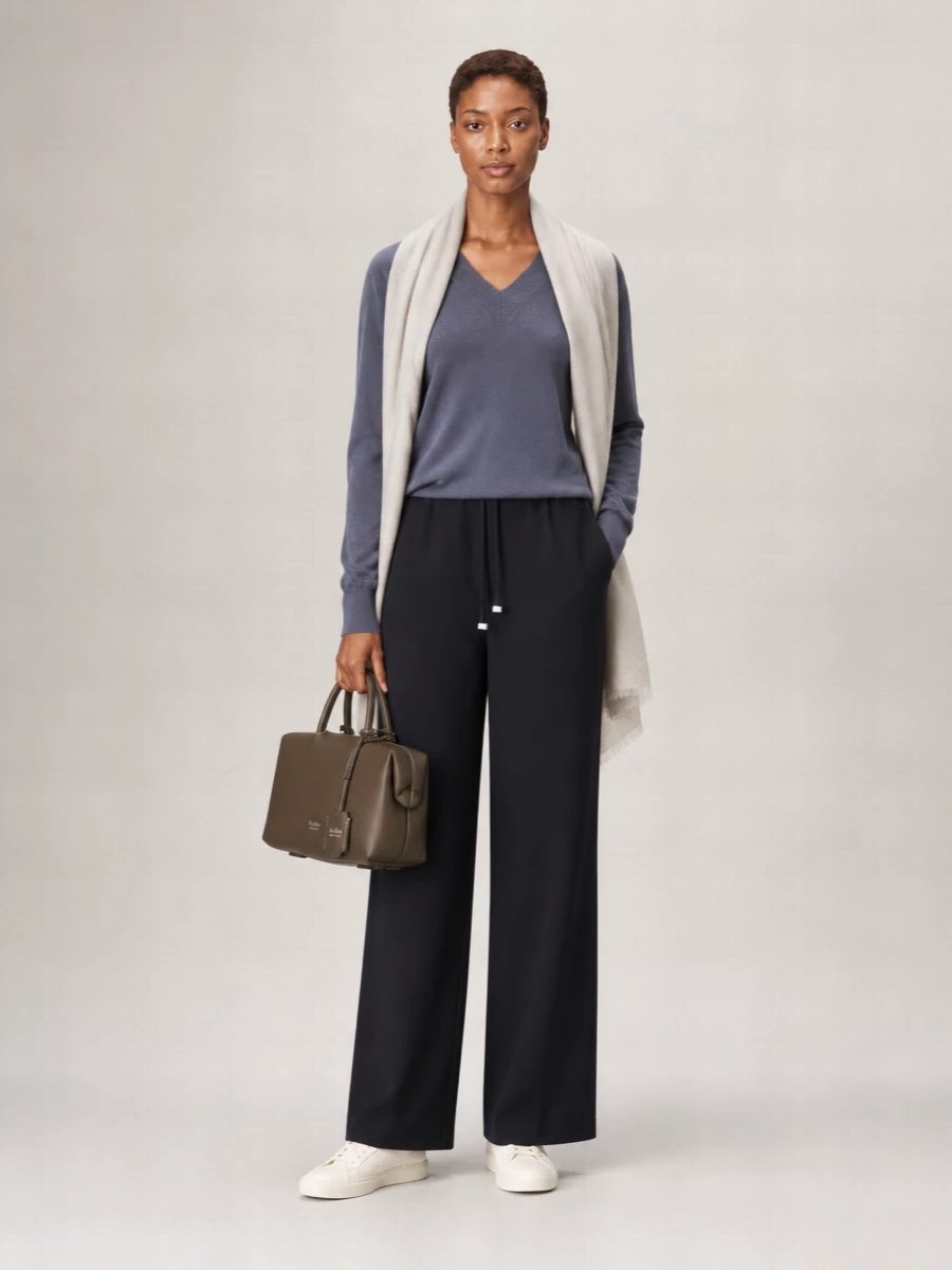 Max Mara Calf Leather Shoulder Bag