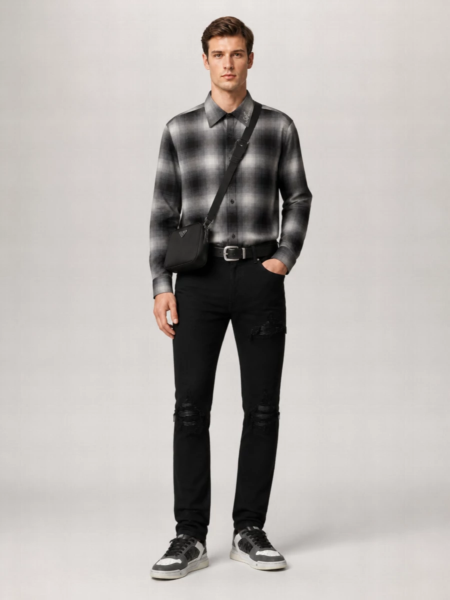 Amiri Cotton Oversized Shirt