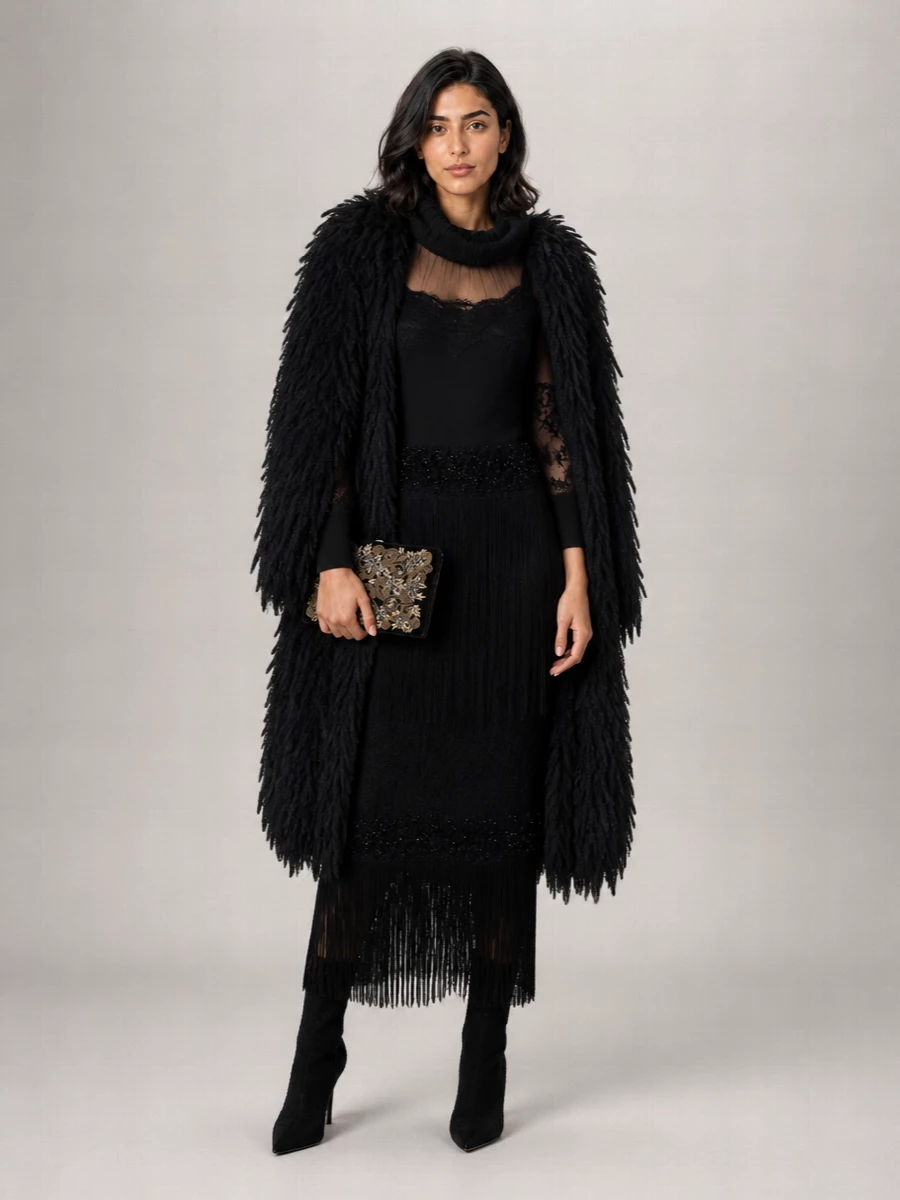 Dolce&Gabbana Shearling Knee-High Boots