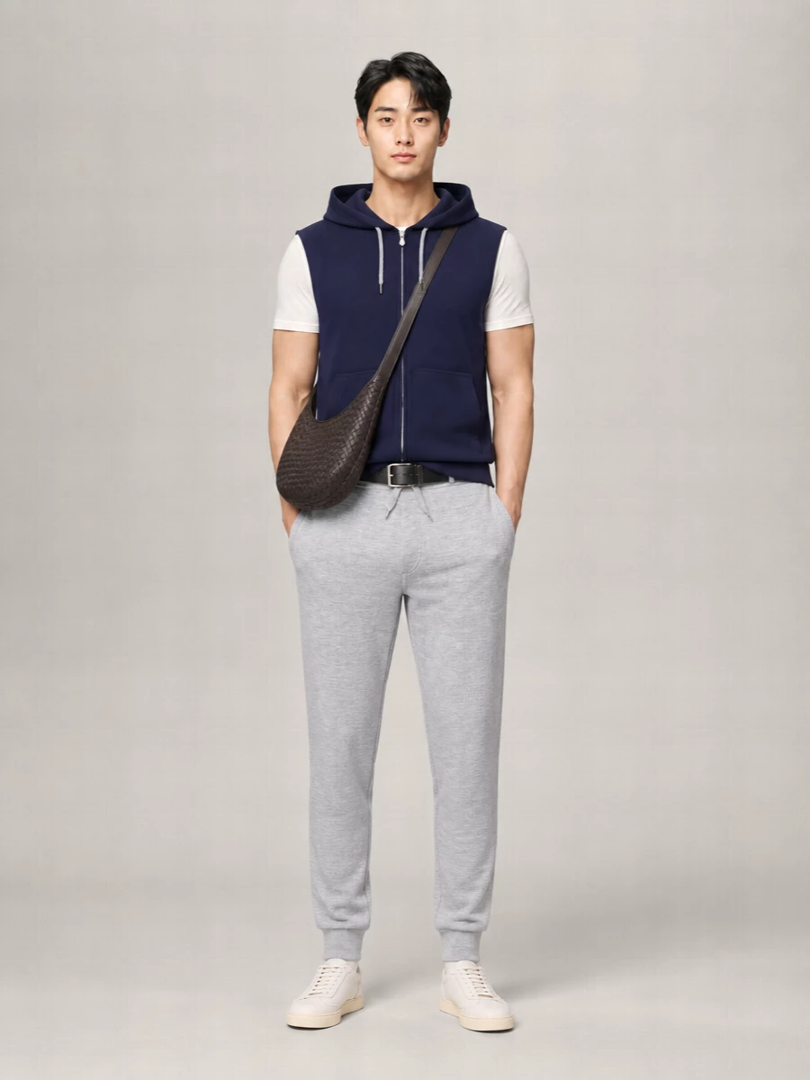 Brunello Cucinelli Sleeveless Zip Hoodie