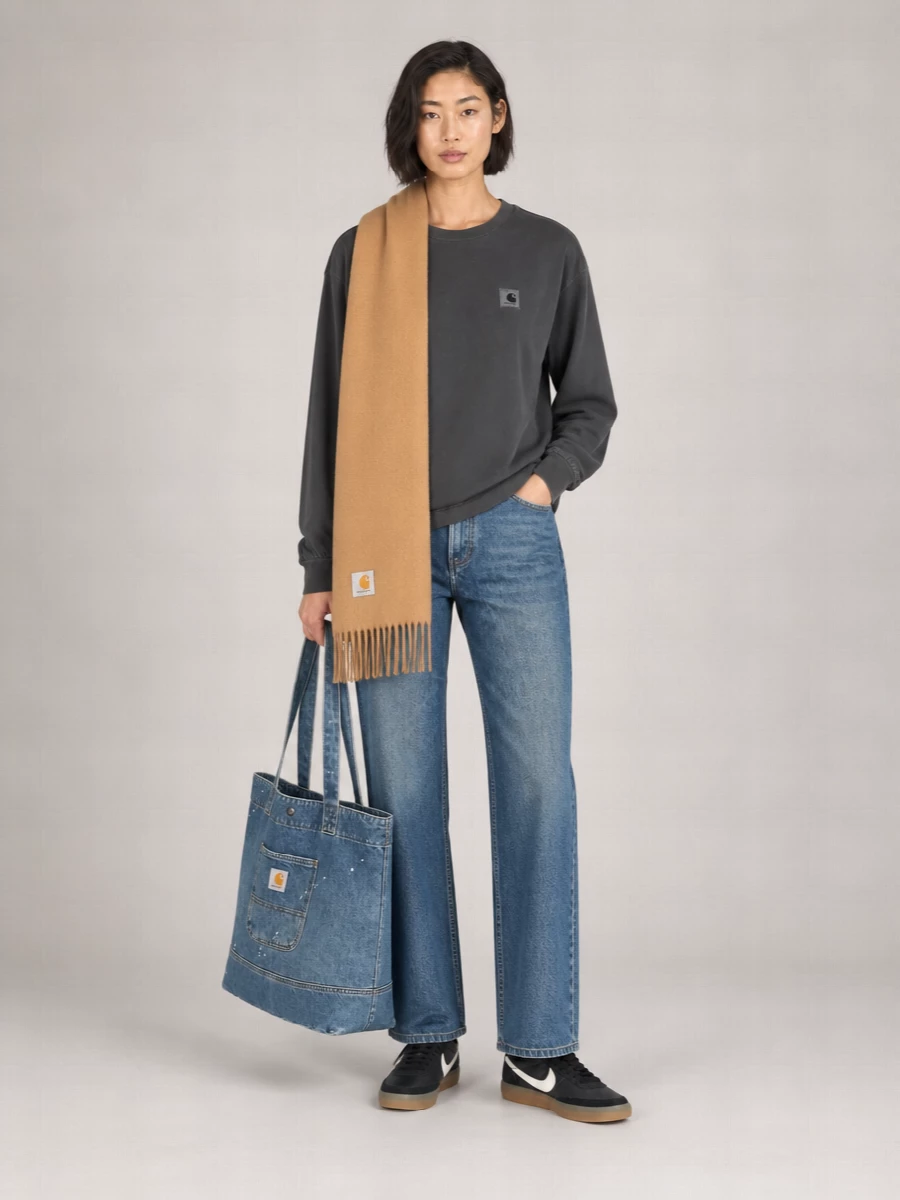 Carhartt Wip Denim Straight Trousers