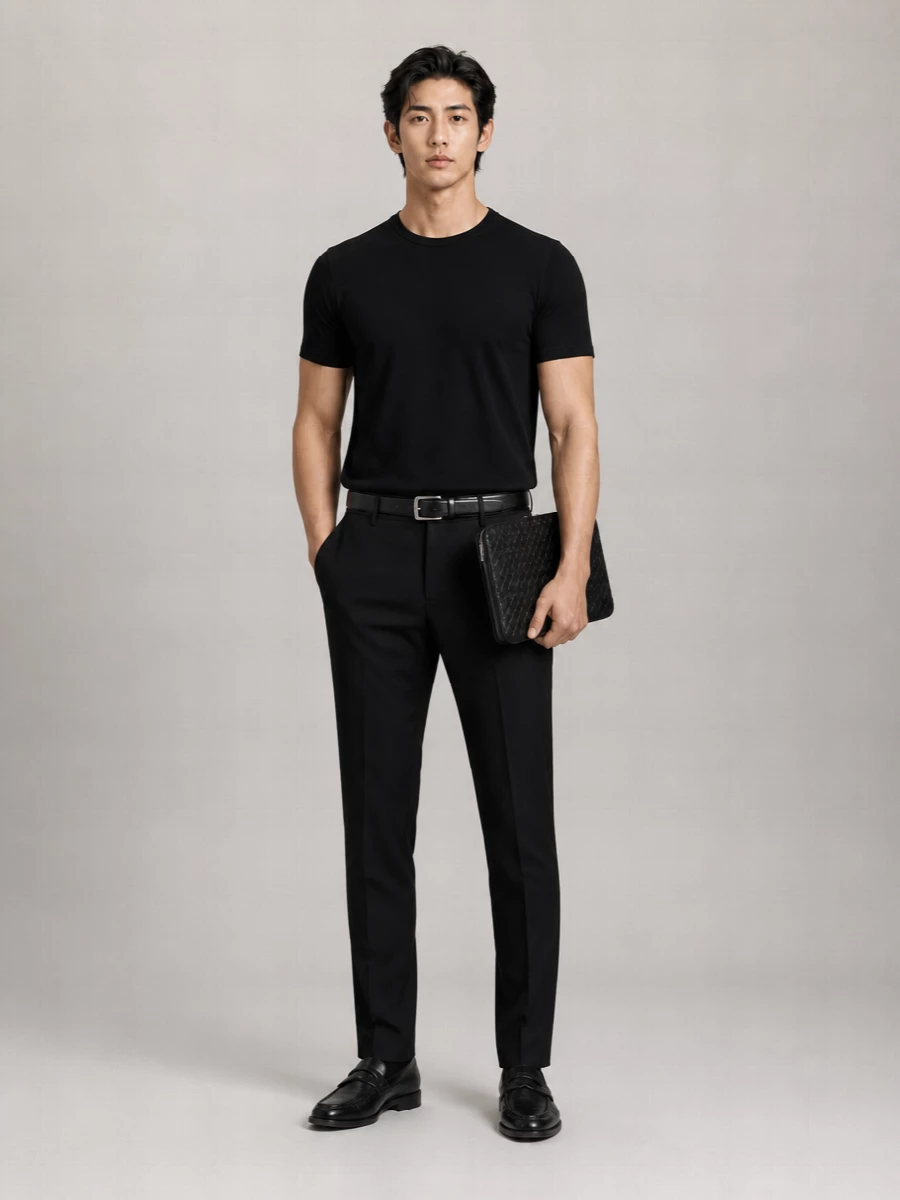Montblanc Leather Reversible Belt