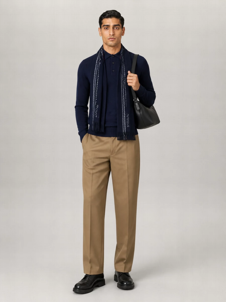 Balenciaga Wool Polo Shirt