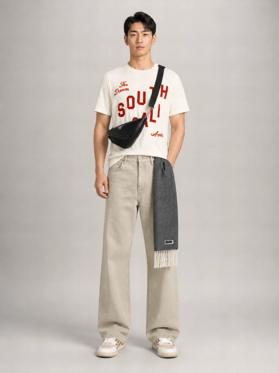Amiri Cotton Logo-Print T-Shirt